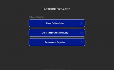 anthonypizza.net screenshot