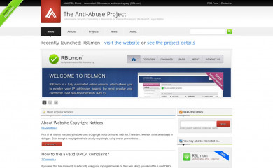 anti-abuse.org screenshot
