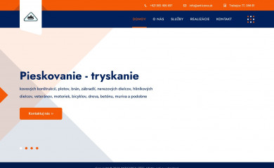 anticorex.sk screenshot