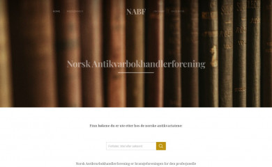 antikvariat.no screenshot