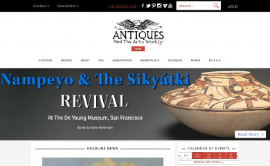 antiquesandthearts.com screenshot
