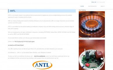 antl.com.au screenshot