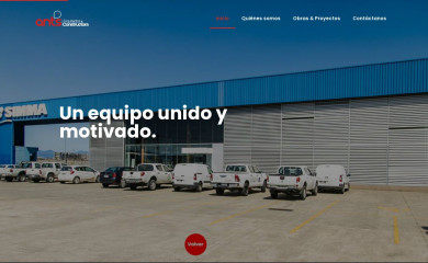 antsconstructora.cl screenshot
