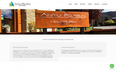 antukuyenbariloche.com screenshot