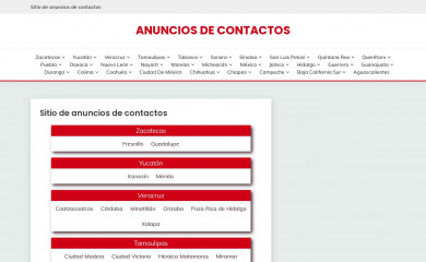 anunciosdecontactos.org screenshot