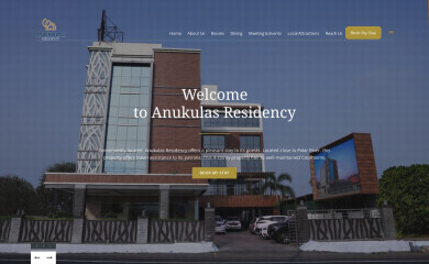 anukulasresidency.com screenshot