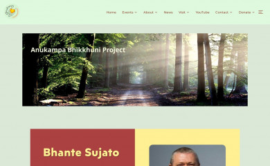 anukampaproject.org screenshot