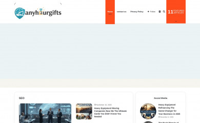 anyhourgifts.com screenshot