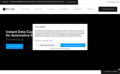 anyline.com screenshot