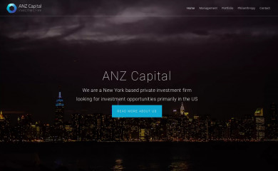 anz-capital.com screenshot