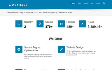 aonerank.com screenshot
