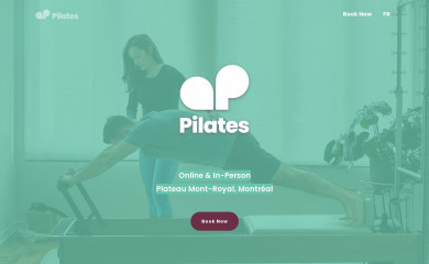 ap-pilates.com screenshot