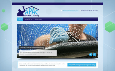 apacwindowcleaning.co.uk screenshot