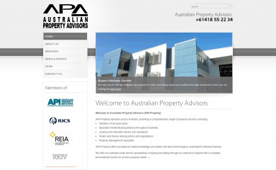 apaproperty.com.au screenshot