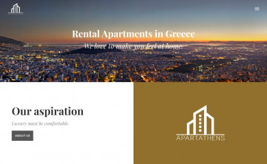 apartathens.com screenshot