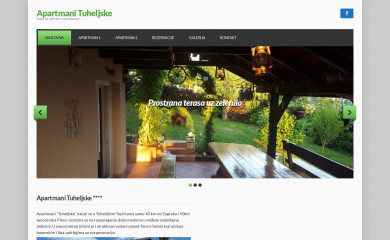 apartmani-tuheljske.com screenshot
