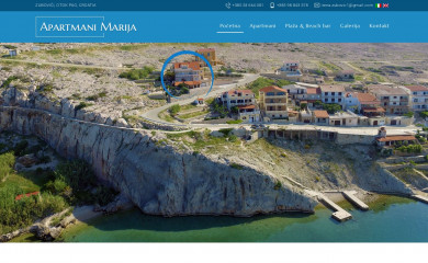 apartmentsmarija.com screenshot