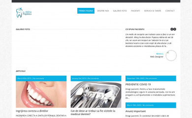 apdent.ro screenshot