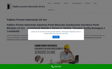 aperturaserrature.com screenshot