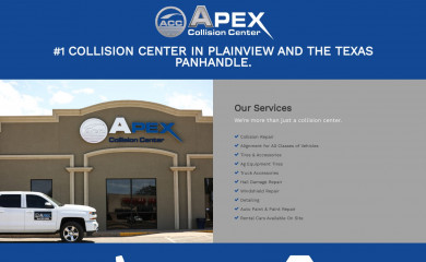 apexautocollision.com screenshot