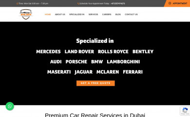 apexautogarage.com screenshot