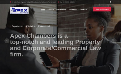 apexchambersglobal.com screenshot