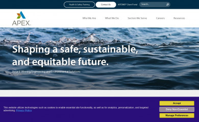 apexcos.com screenshot