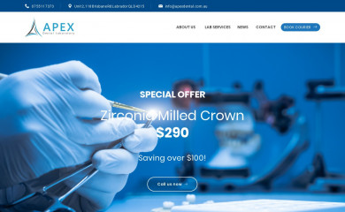 apexdental.com.au screenshot