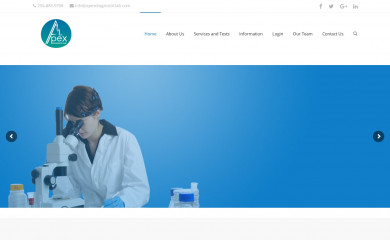 apexdiagnosticlab.com screenshot