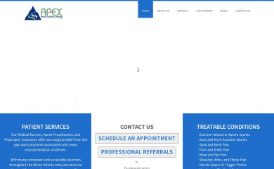apexhealthcare.net screenshot