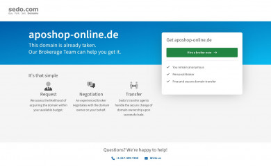 aposhop-online.de screenshot