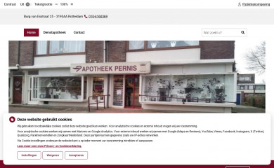 apotheekpernis.nl screenshot