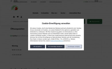 apotheke-boehmenkirch.de screenshot