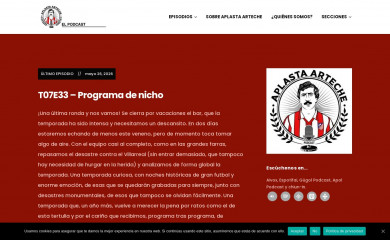 aplastaarteche.com screenshot