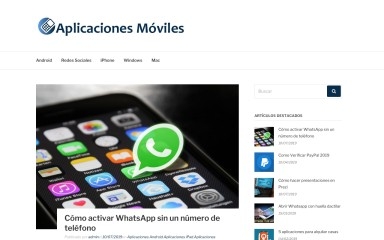 aplicacionesmoviles.net screenshot