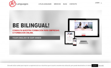 apluslanguages.com screenshot