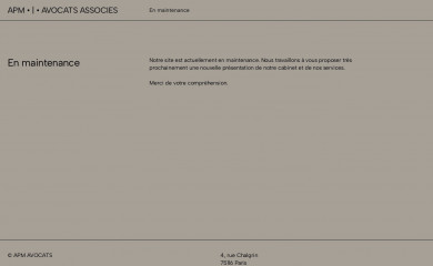 apm-avocats.fr screenshot