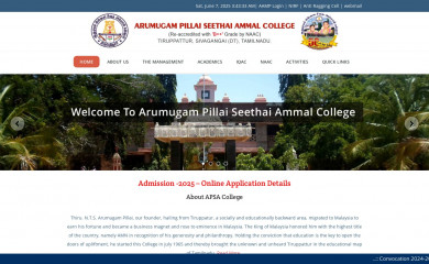 apsacollege.com screenshot