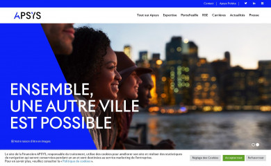 apsysgroup.com screenshot