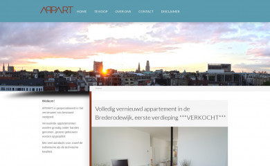appart-wonen.be screenshot