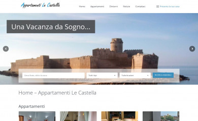 appartamentilecastella.it screenshot