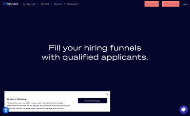 appcast.io screenshot