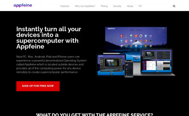 appfeine.com screenshot