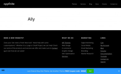 Ally screenshot