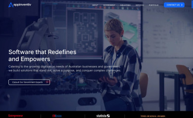 appinventiv.com.au screenshot