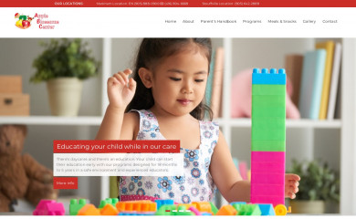 appleblossomscenter.com screenshot