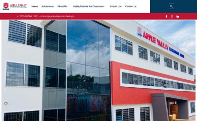 applevalleyschool.edu.gh screenshot