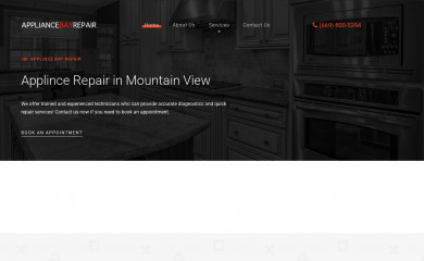 appliancebayrepair.com screenshot