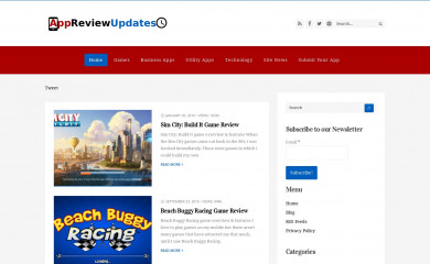 appreviewupdates.com screenshot
