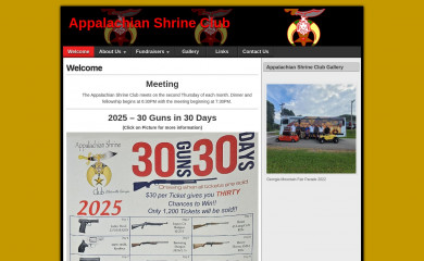 appshriners.org screenshot